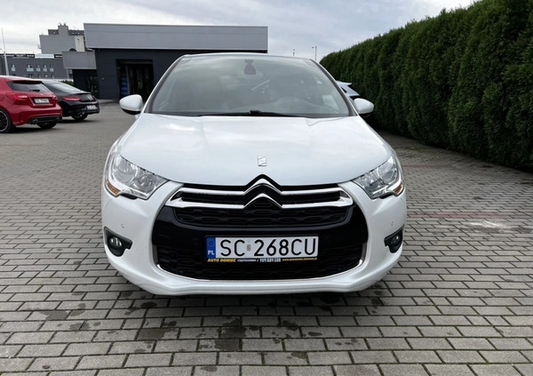 Citroen DS4 cena 39900 przebieg: 165484, rok produkcji 2014 z Częstochowa małe 326